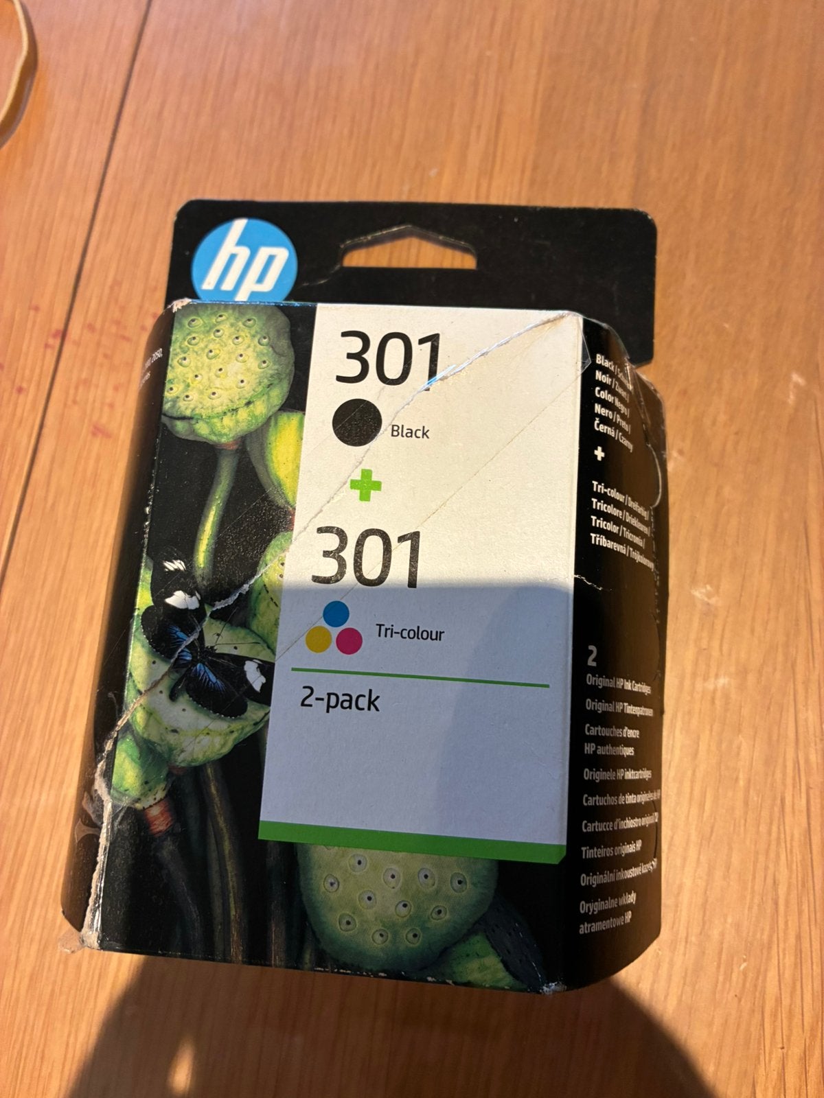 HP 301 dubbelpak cartridges kleur en zwart. Nieuwprijs 52,-, Computers en Software, Ophalen, Nieuw, HP