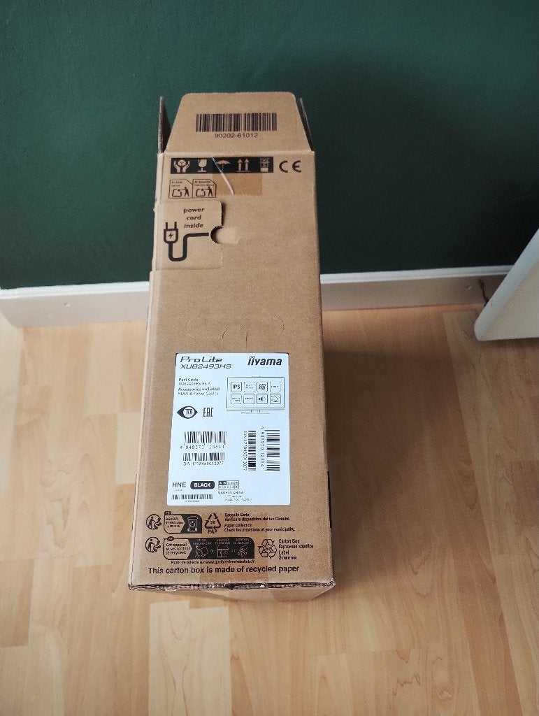 Nieuwe monitor 24" iiyama ProLite XUB2493HS-B6, Ophalen, In hoogte verstelbaar, IPS, Ilyama