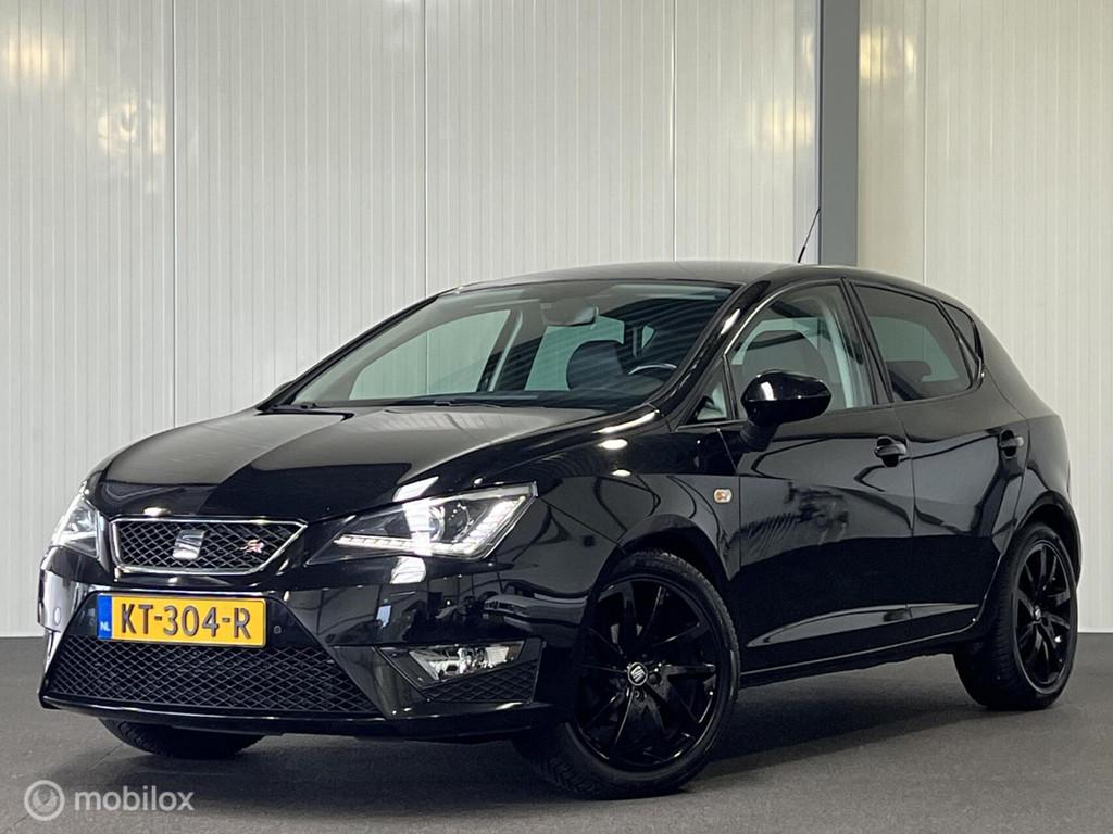 Seat Ibiza 1.4 TDI FR [ NAP led/xenon leer/alcantara camera, 1055 kg, Origineel Nederlands, Bedrijf, 570 kg