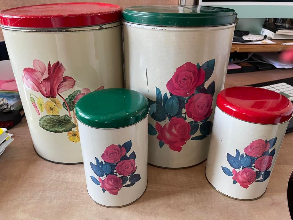 Vintage Tomado blikken, Verzamelen, Blikken, Ophalen of Verzenden, Gebruikt, Overige