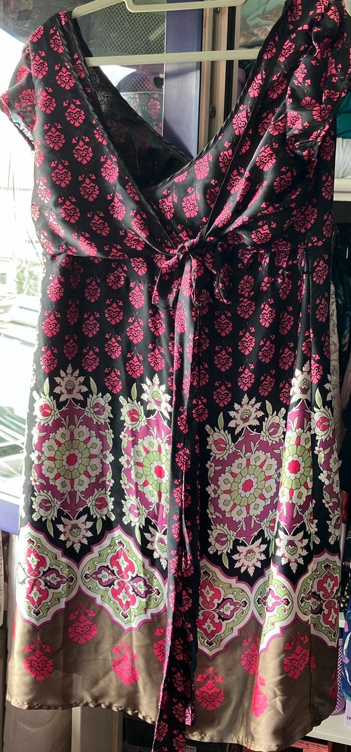 Steps jurk met print maat  44, Meerkleurig, Maat 42/44 (L), Ophalen of Verzenden, Zo goed als nieuw
