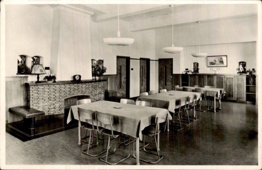 Maarsbergen - Opvoedingsgesticht - Eetzaal, Ophalen of Verzenden, 1940 tot 1960, Ongelopen, Utrecht