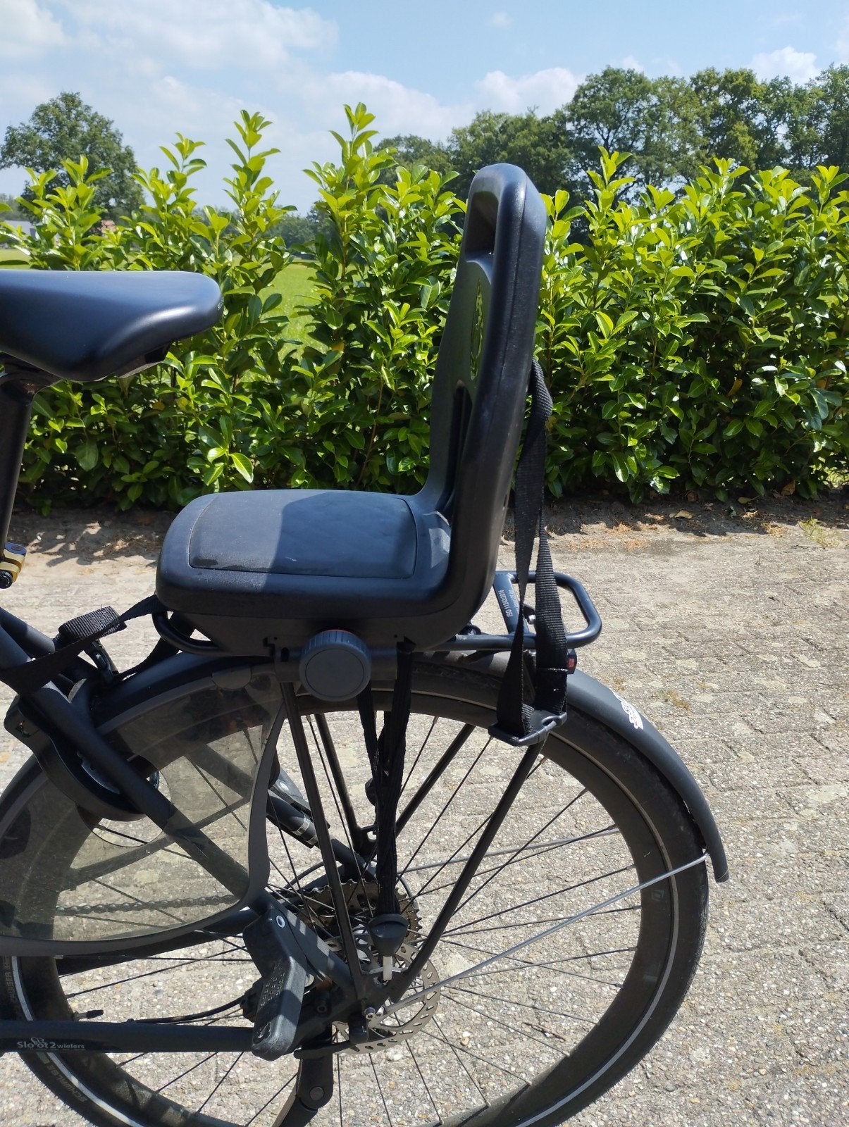 Qibbel Junior 6+ Achterzitje incl. Voetsteunen, Fietsen en Brommers, Fietsaccessoires | Fietsstoeltjes, Ophalen, Achterzitje, 22 t/m 36 kg