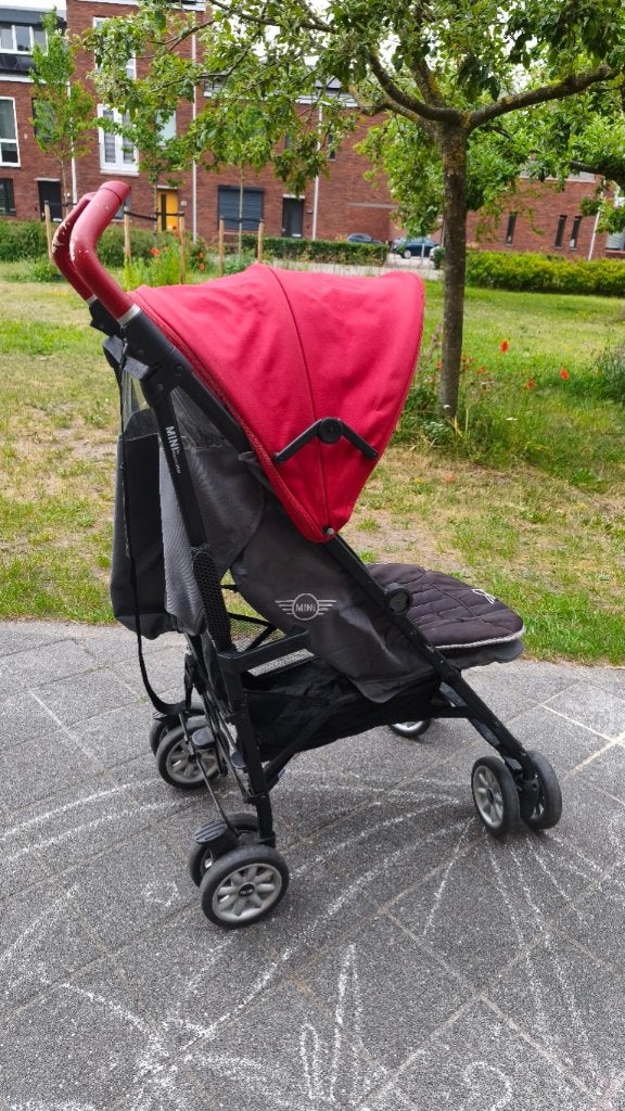 Easywalker buggy XL met grote wielen in Mini stijl, Ophalen, Gebruikt, Overige merken, Verstelbare rugleuning