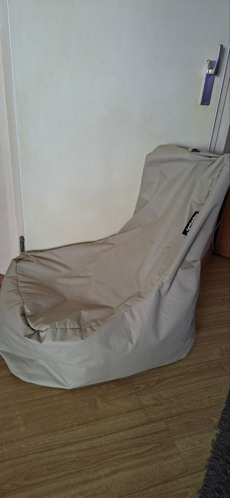 Sugarpufy zitzak beige, Huis en Inrichting, Zitzakken, Ophalen
