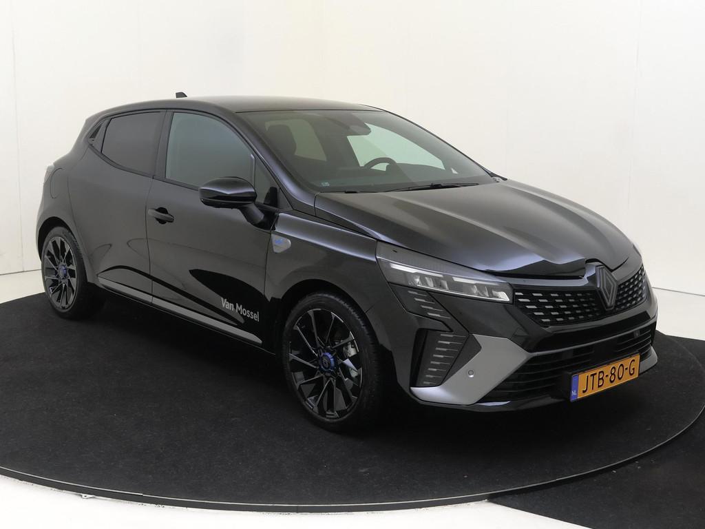 Renault Clio 1.6 E-Tech Full Hybrid 145 esprit Alpine | Pack, Auto's, Euro 6, Leder en Stof, Zwart, Bedrijf