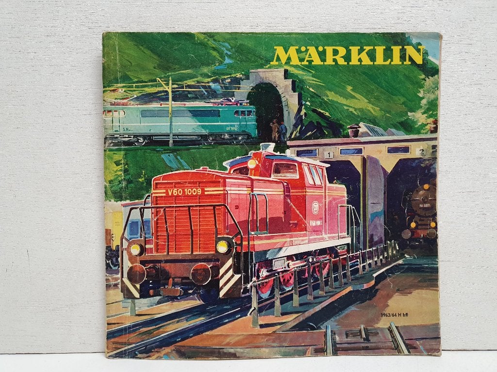 MARKLIN Catalogus 1963/64 t.e.a.b., Wisselstroom, Gebruikt, Analoog, Märklin