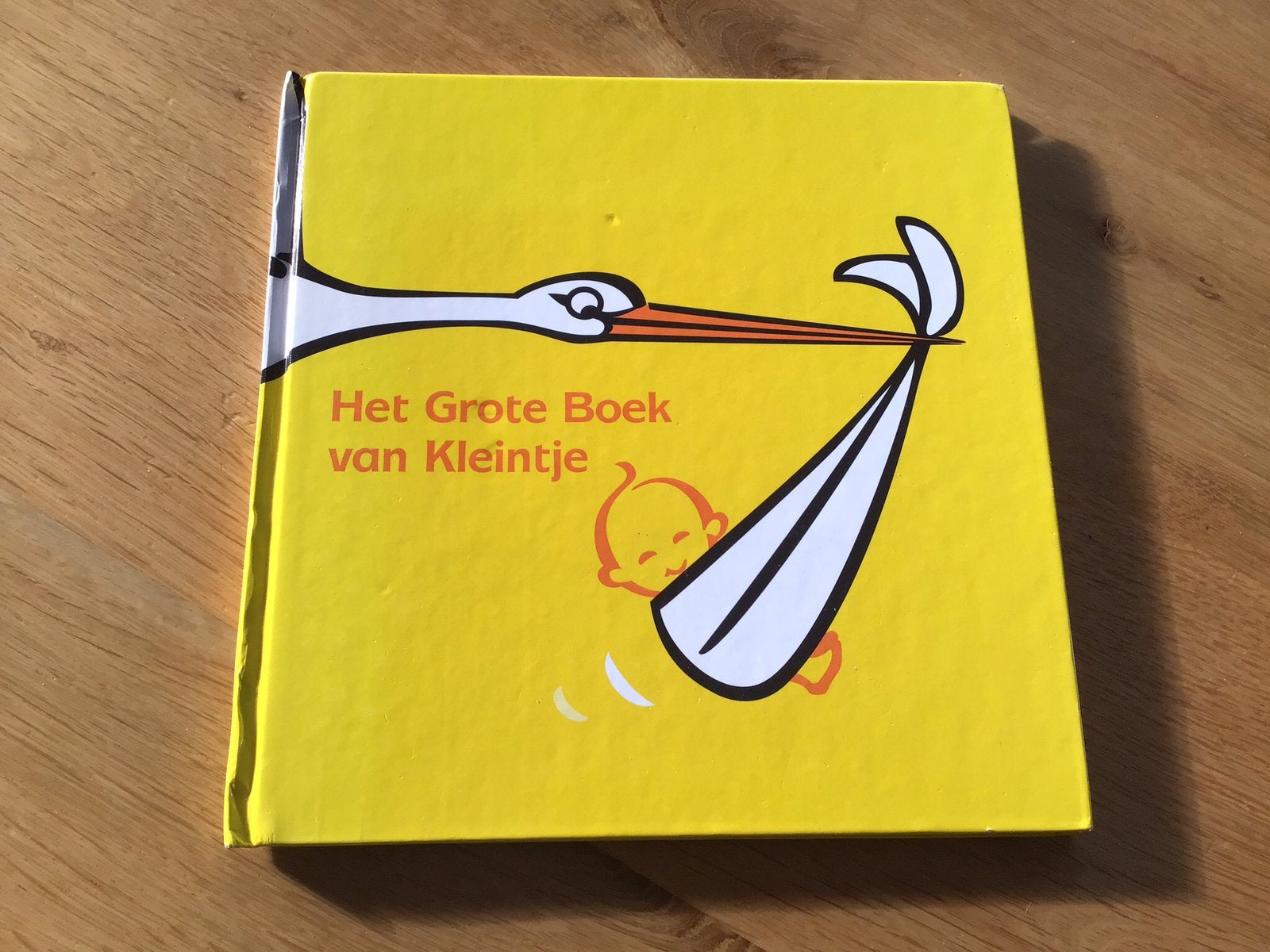 Baby op komst ,leuk vertel/kijk boek, alles over de baby, Ophalen of Verzenden, Zo goed als nieuw