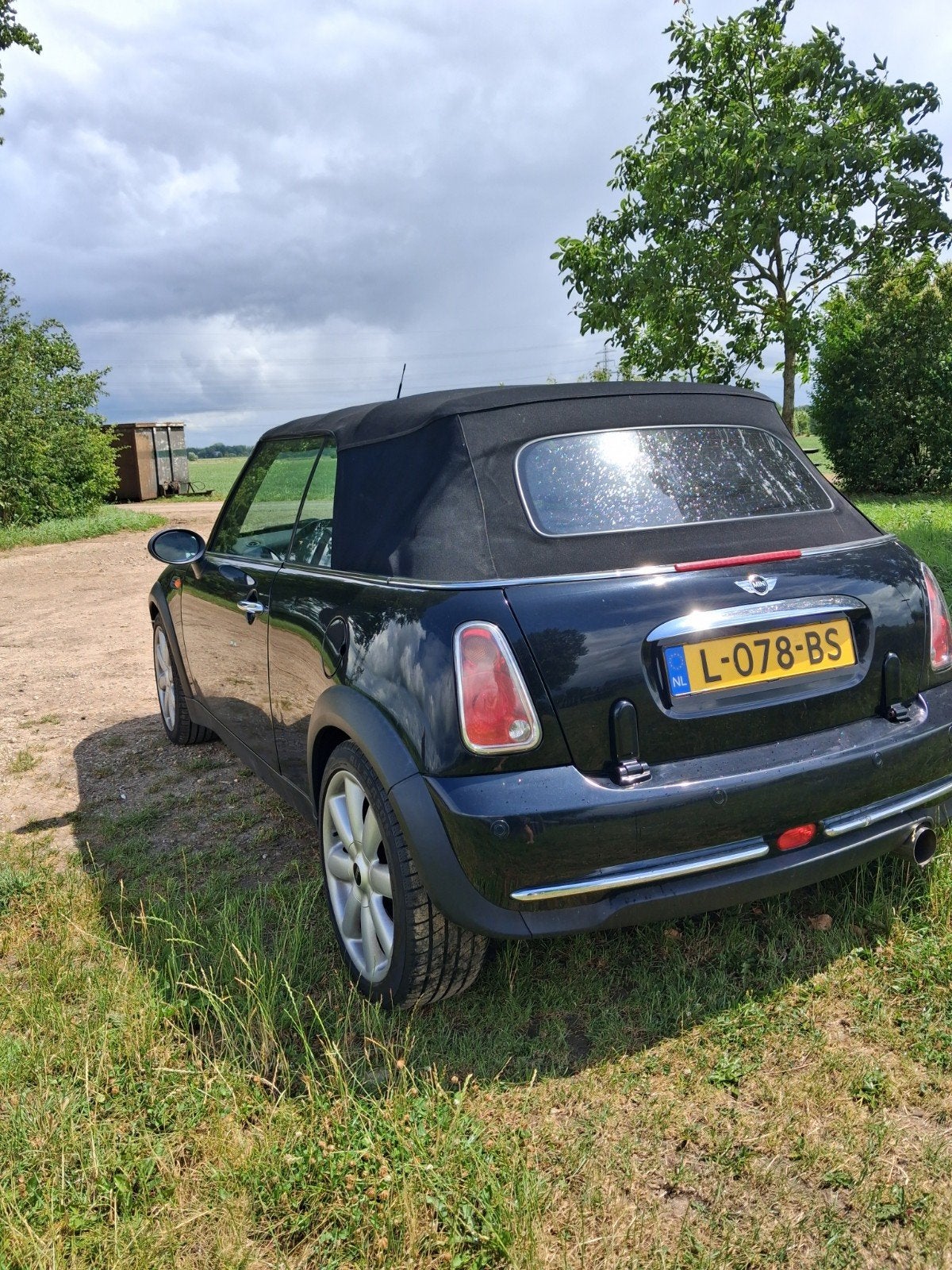 Mini 2005 Zwart, Auto's, Cabriolet, 4 stoelen, Zwart, 14 km/l