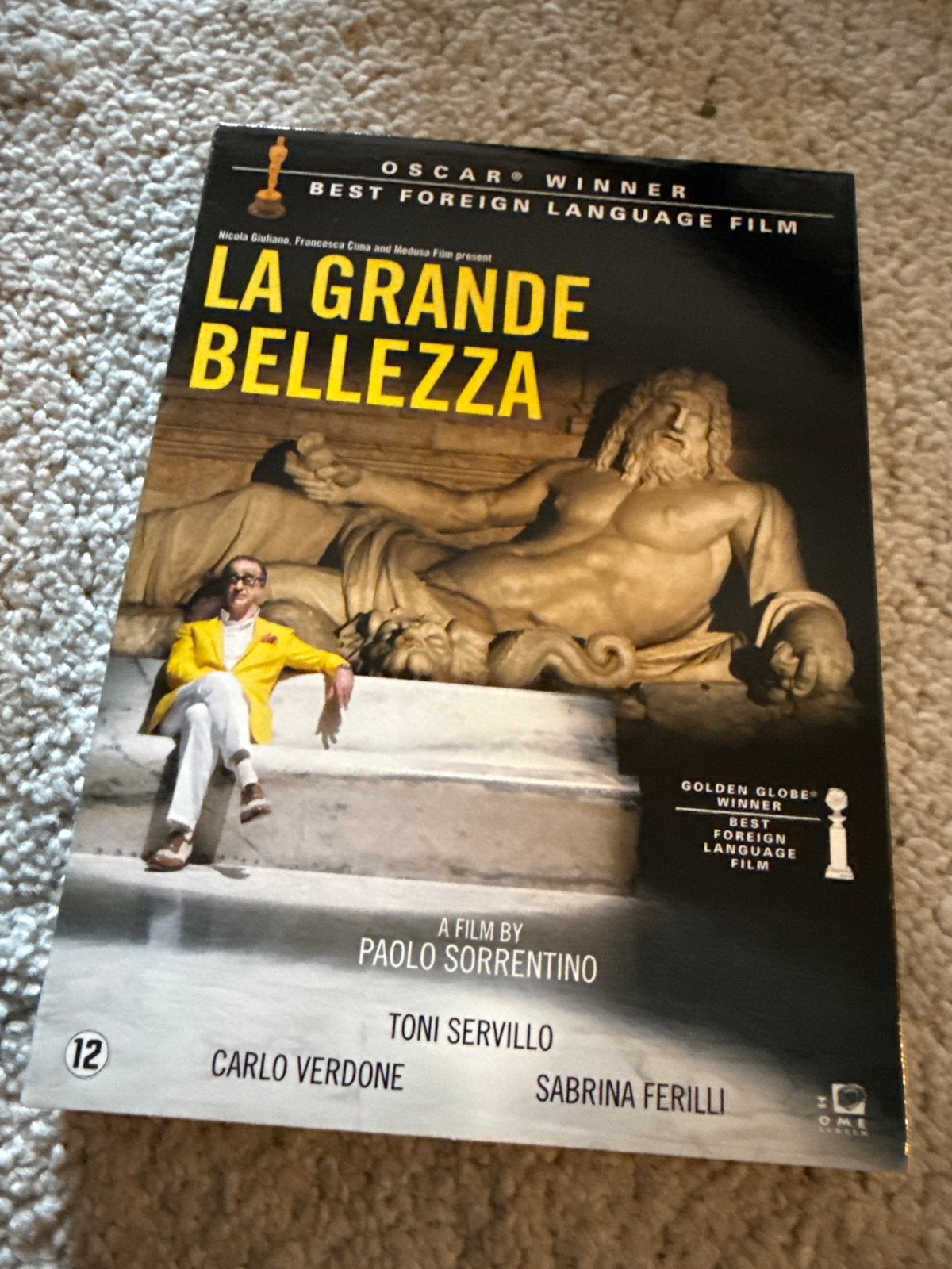 La Grande Bellezza - Oscar & Golden Globe Winnaar, Vanaf 12 jaar, Ophalen of Verzenden, Zo goed als nieuw, Overige gebieden