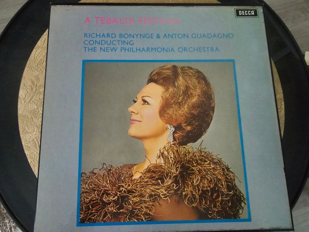 Renata Tebaldi – A Tebaldi Festival | 2LP Box Set, Cd's en Dvd's, Opera of Operette, Ophalen of Verzenden, Zo goed als nieuw, Romantiek