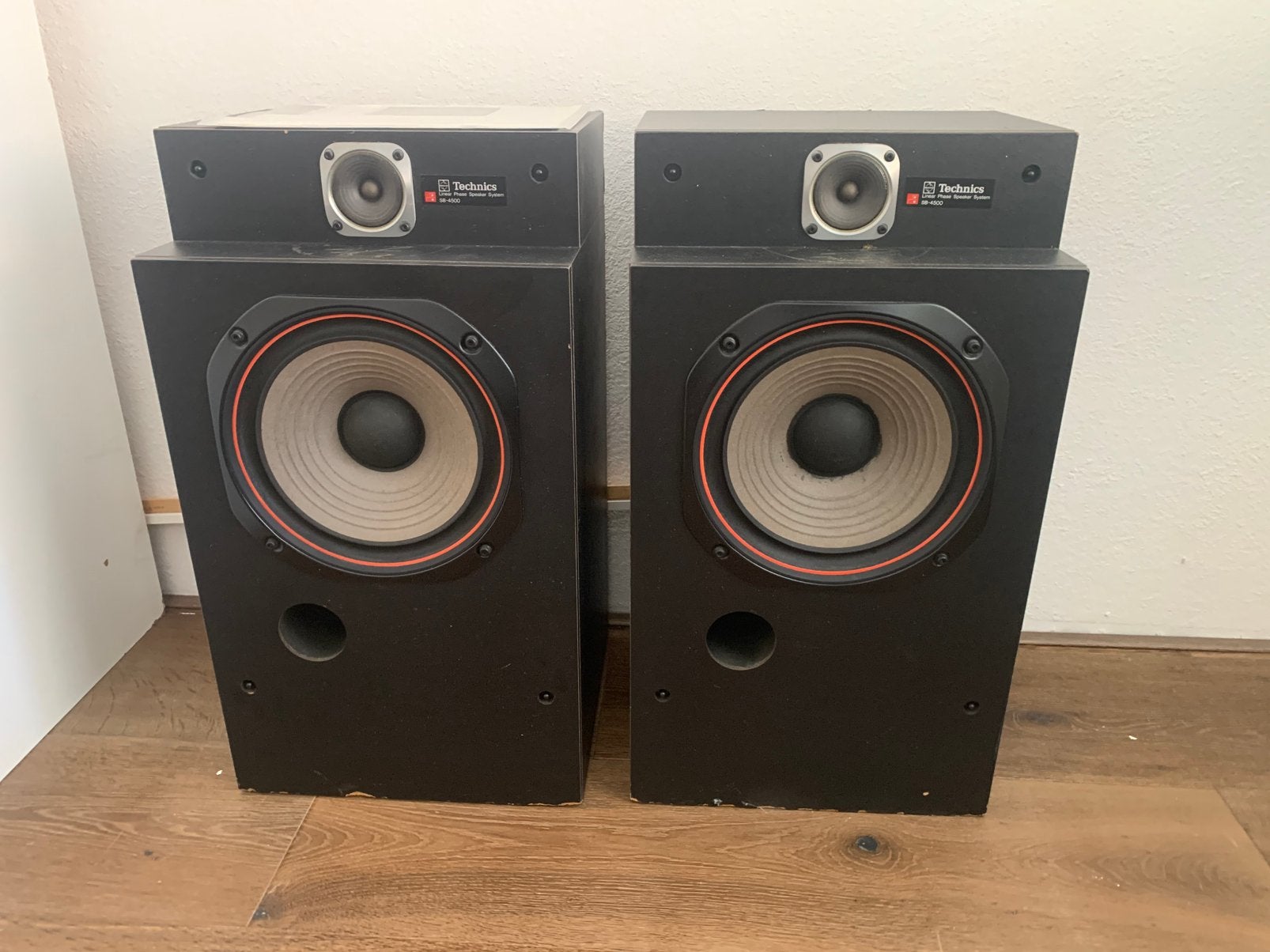 Speakers Technics SB-4500, Vloerstaande luidspreker, Gebruikt, 60 tot 120 watt, Ophalen
