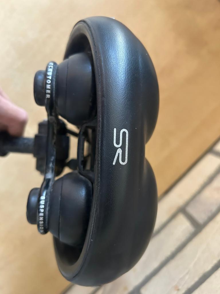 selle royal zadel met koga zadelpen 270mm, Fietsen en Brommers, Fietsonderdelen, Ophalen of Verzenden, Zadel