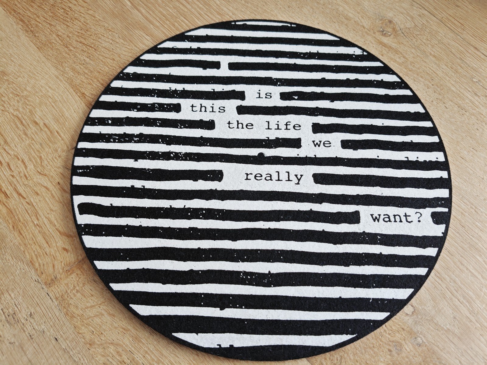 Slipmat Roger Waters - Is this the life we really want, Ophalen of Verzenden, Nieuw, Overige merken