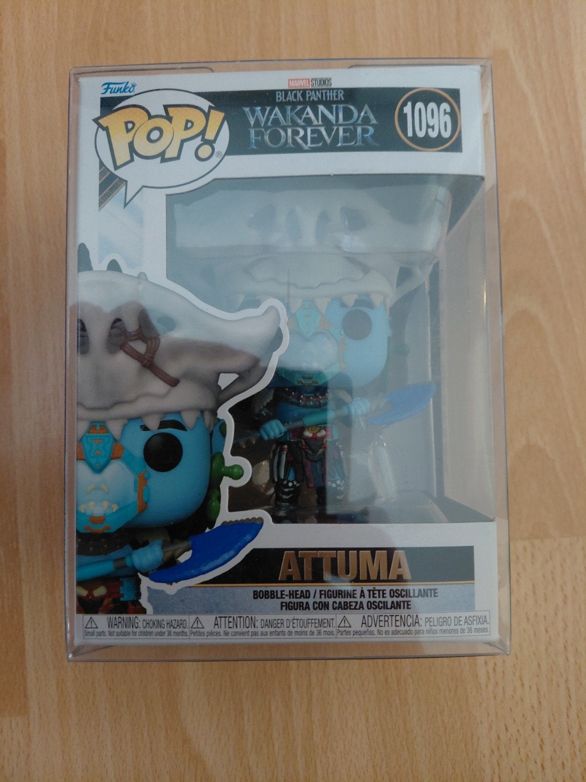 Funko Pop! Attuma #1096 - Black Panther Wakanda Forever, Ophalen of Verzenden