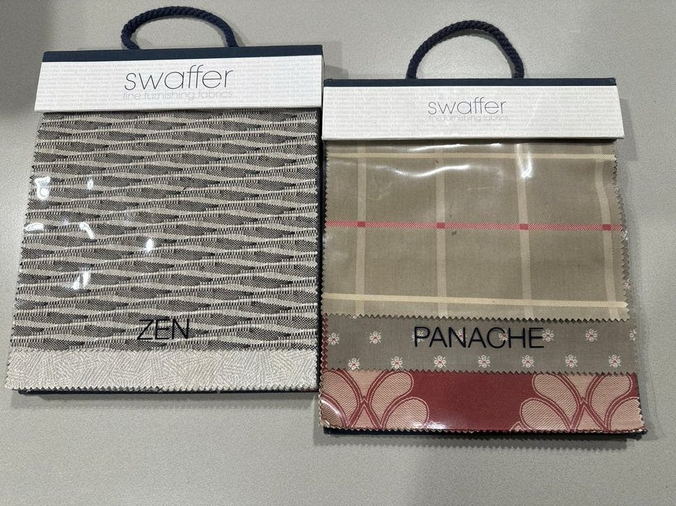 Stoffenstalenboeken Swaffer naai uw diy knutsel tas maken, Overige materialen, Meerkleurig, Ophalen of Verzenden, Zo goed als nieuw