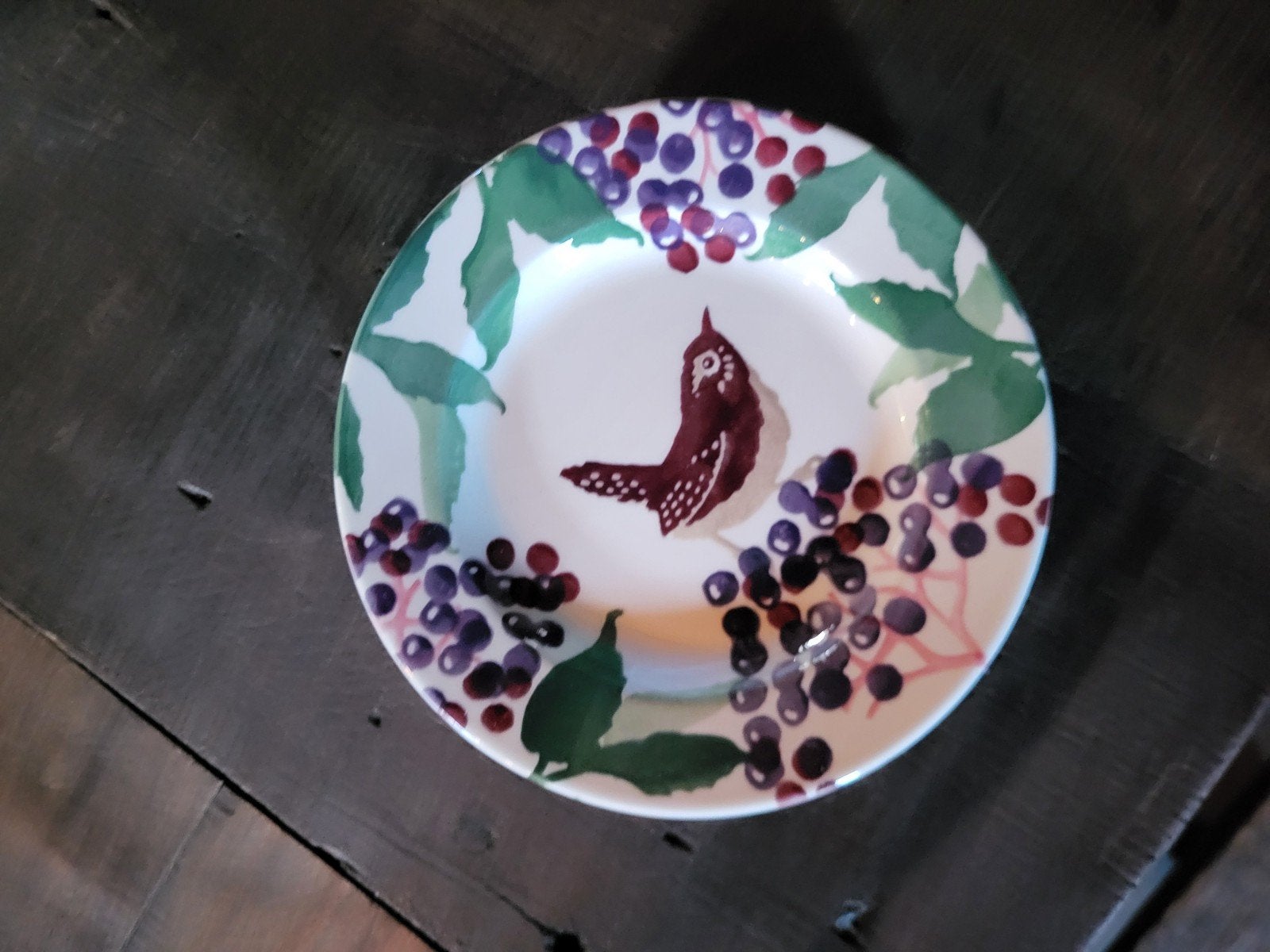 elderberry  emma bridgewater gebaksbordjes, Huis en Inrichting, Ophalen of Verzenden, Aardewerk, Overige stijlen, Bord(en)