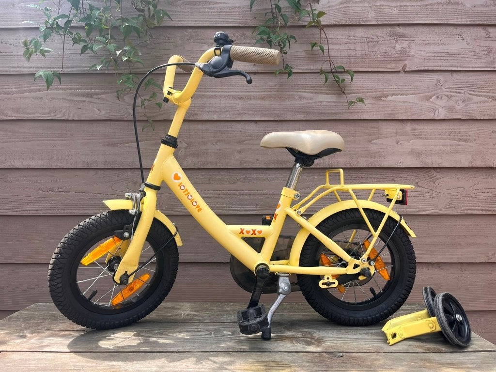 Bike For Fun kinderfiets 12 inch, Ophalen, Terugtraprem, Gebruikt, Minder dan 16 inch