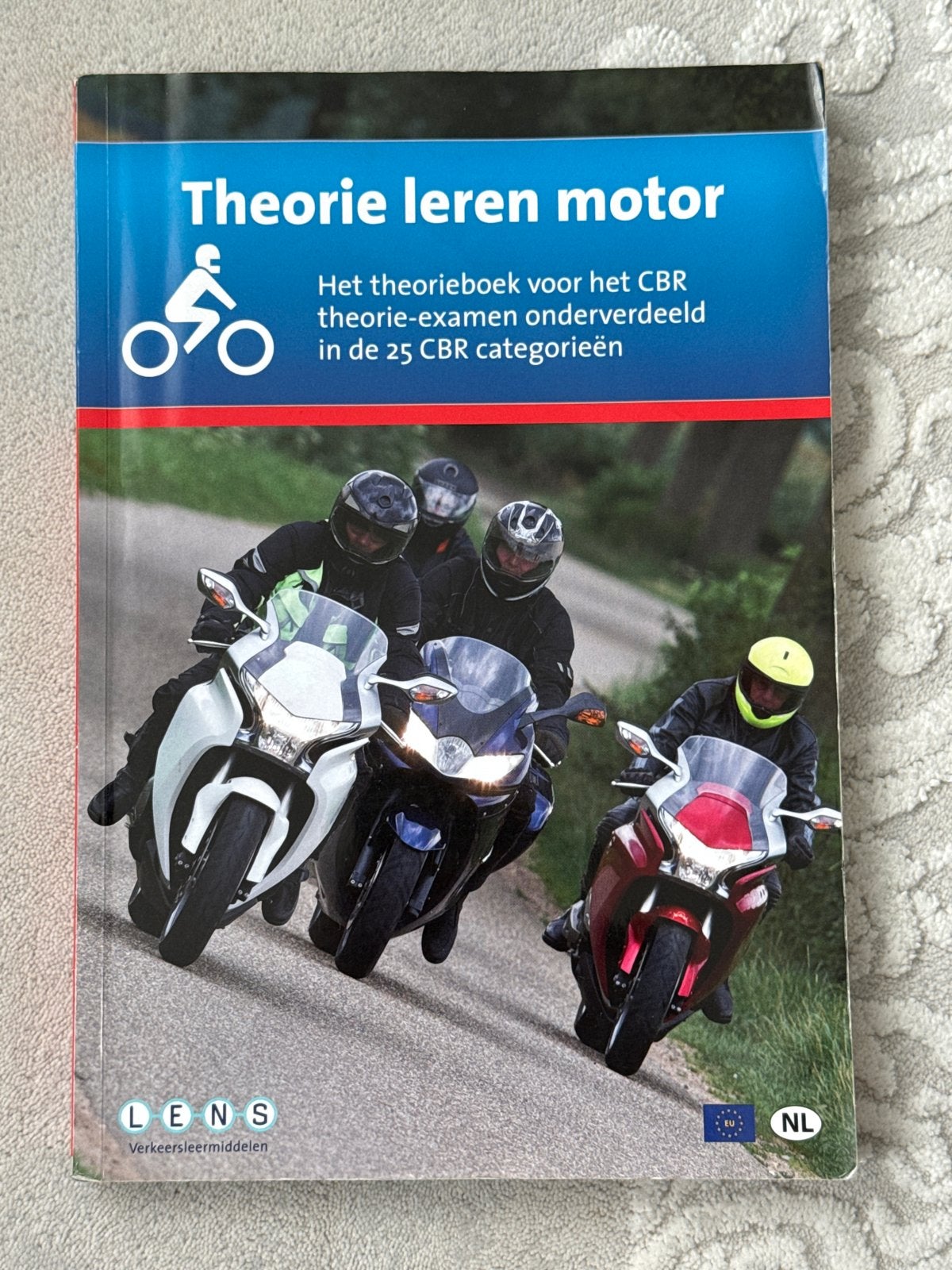 Theorie leren motor - CBR theorieboek, Boeken, Ophalen of Verzenden, Zo goed als nieuw, Overige niveaus