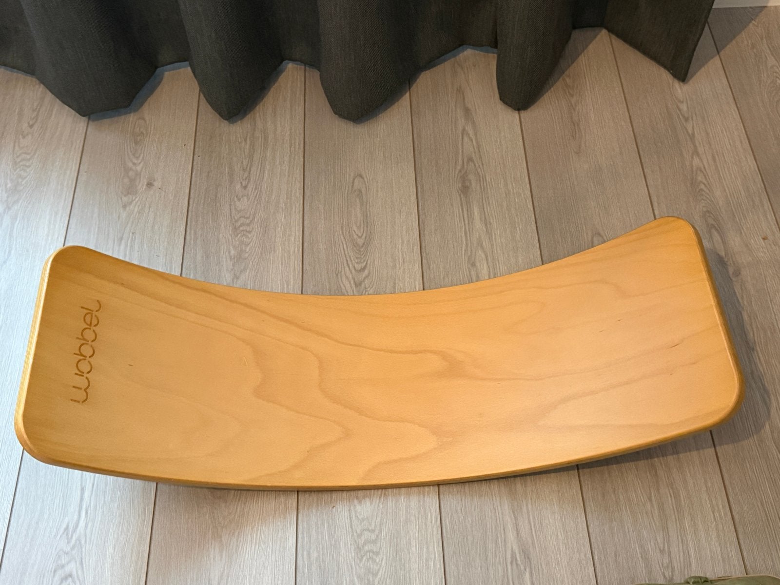 Wobbel balansbord groen met kussen - ca. 87x30x21 cm, Kinderen en Baby's, Ophalen, Gebruikt, Jongen of Meisje