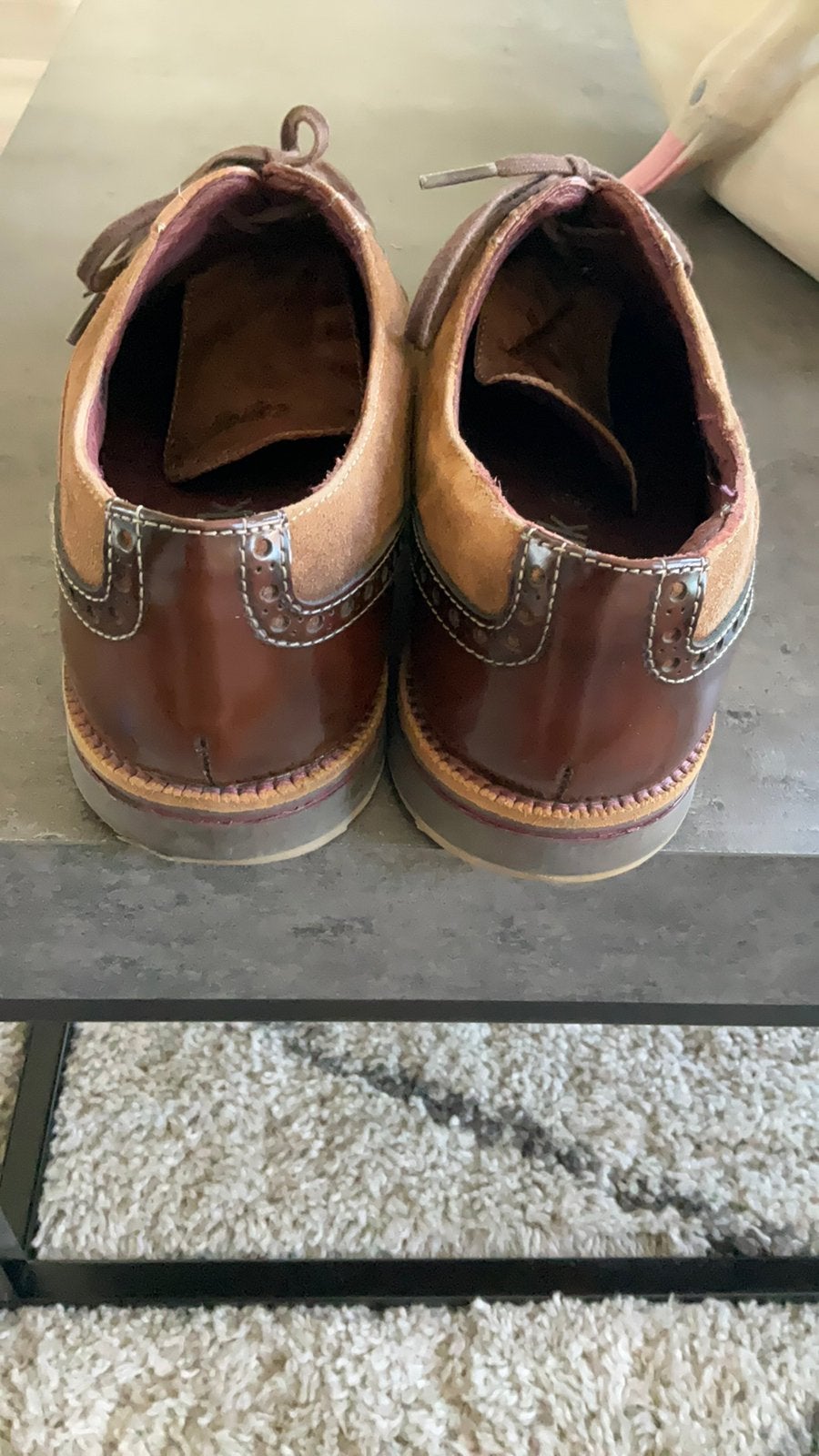 Catwalk schoenen! Maat 43, Bruin, Ophalen of Verzenden, Zo goed als nieuw, Veterschoenen