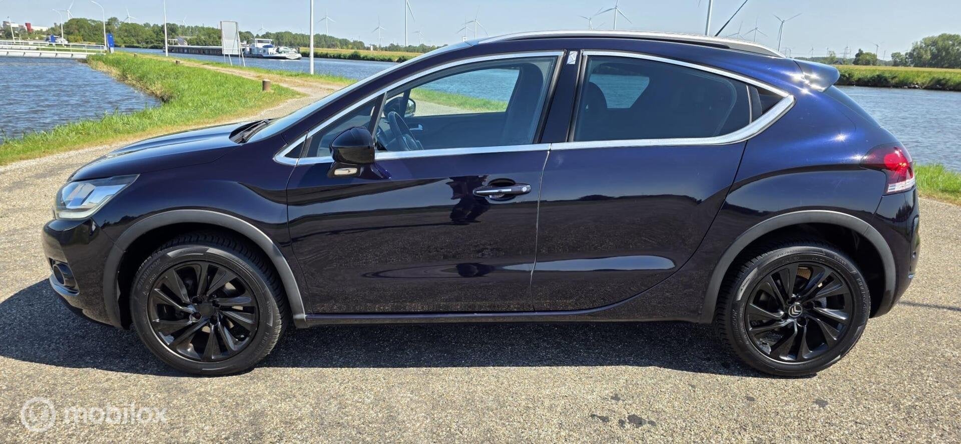 Ds 4 Crossback 1.2 PureTech Chic, Leer, Lm velgen !, Auto's, DS, Gebruikt, Euro 6, 1199 cc, Blauw