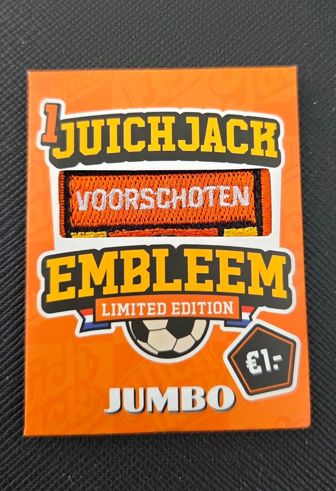 Jumbo Juichjack Voorschoten Embleem Limited Edition, Jumbo, Ophalen of Verzenden