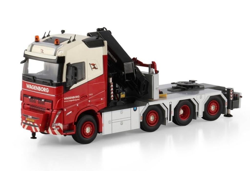 WSI Models Volvo FH04 Wagenborg Kraanwagen 1:50, Overige merken, 1:32 tot 1:50, Nieuw, Ophalen of Verzenden