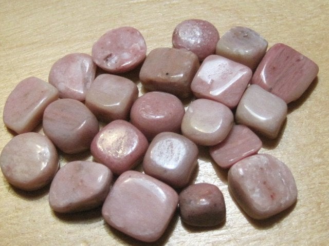 ede. 3x 50Kt aparte edelstenen roze RHODONIET (3), Verzenden, Nieuw
