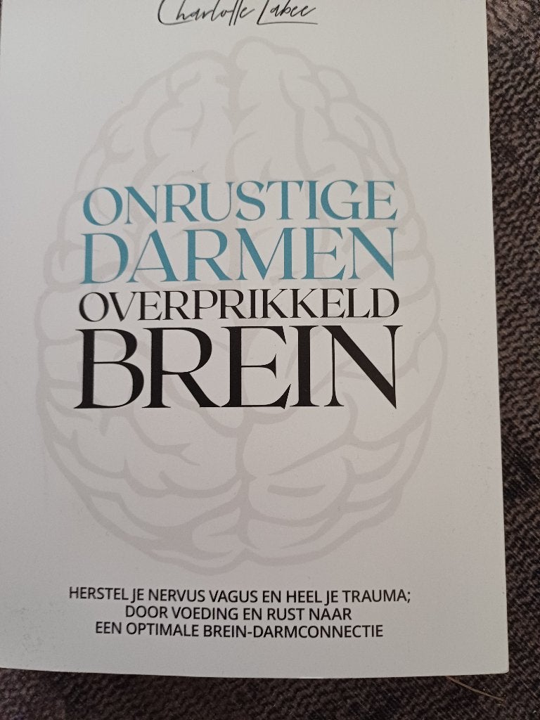 Onrustige darmen, overprikkeld brein, Charlotte Labee, Ophalen of Verzenden, Zo goed als nieuw, Gezondheid en Conditie