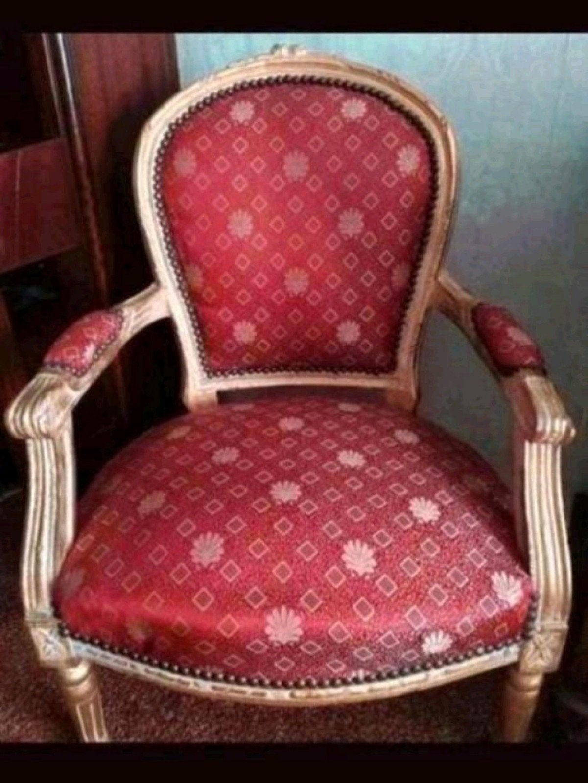 Mooie Barok fauteuil in perfecte staat, Ophalen