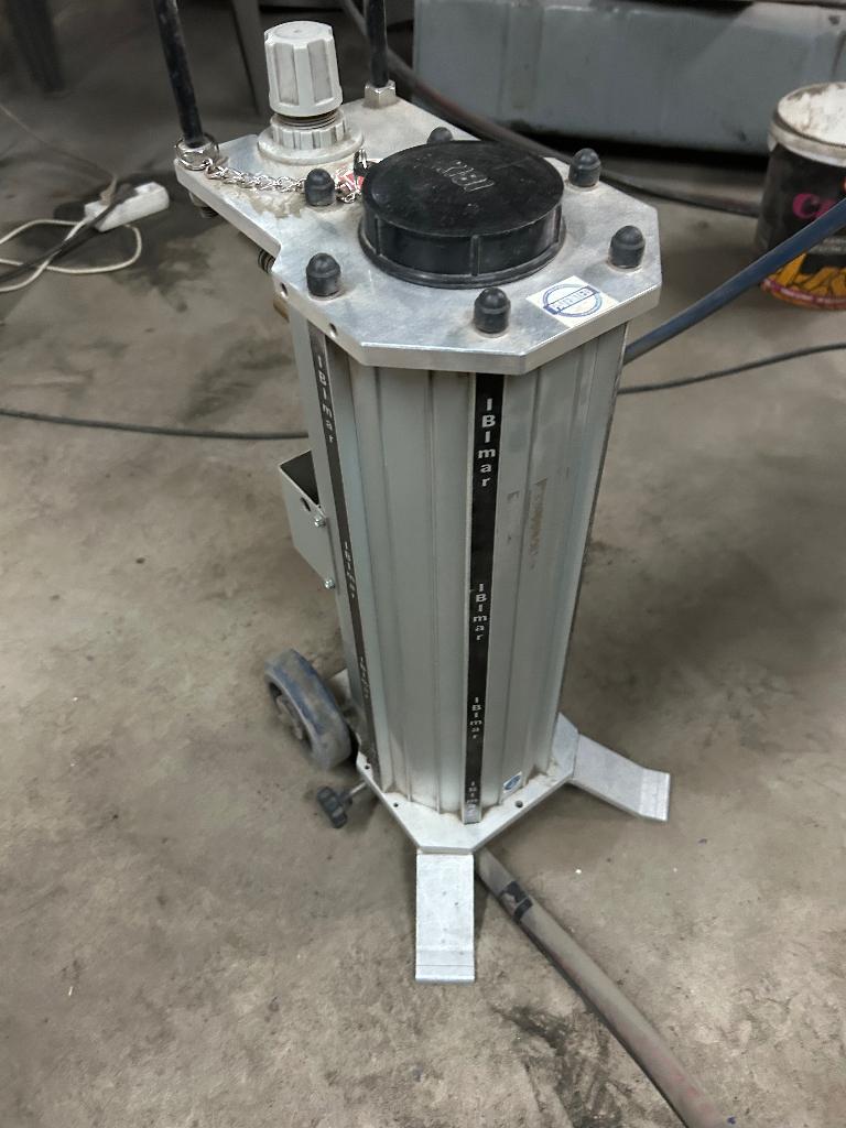 Ibix 9 straalmachine, Ophalen