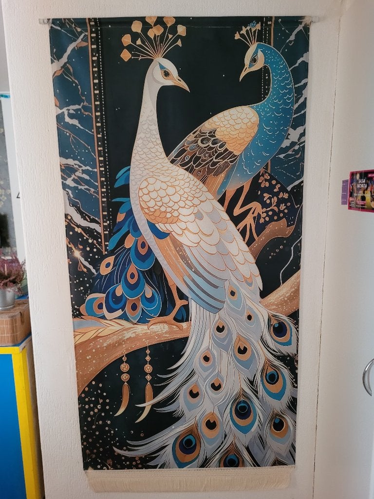 Poster met vogels, birds poster, wall decoration, Ophalen, A1 t/m A3, Film en Tv