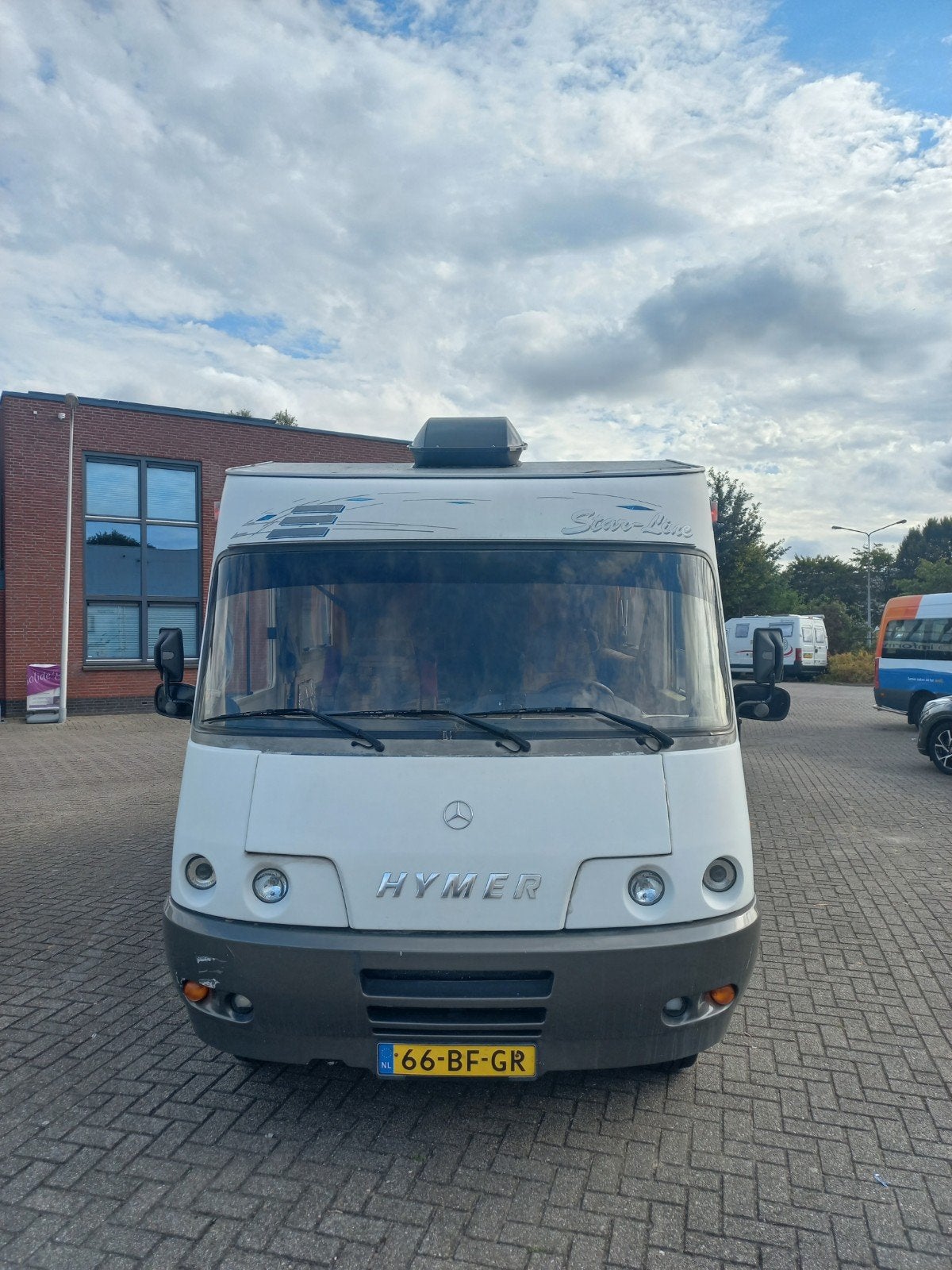 Mercedes Benz 312 D Hymer B640 Starline automaat, Standaard zit, Ringverwarming, Luifel, Diesel