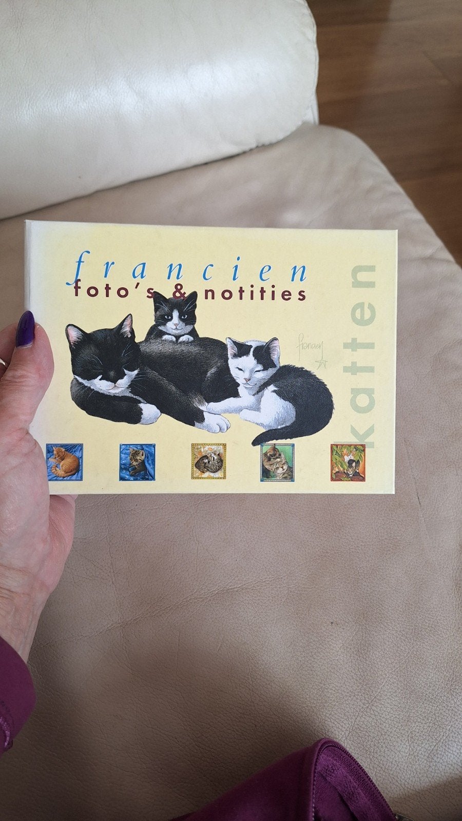 Francien's Katten Foto's & Notities Boekje, Boeken, Ophalen of Verzenden, Zo goed als nieuw, Francien van Westering