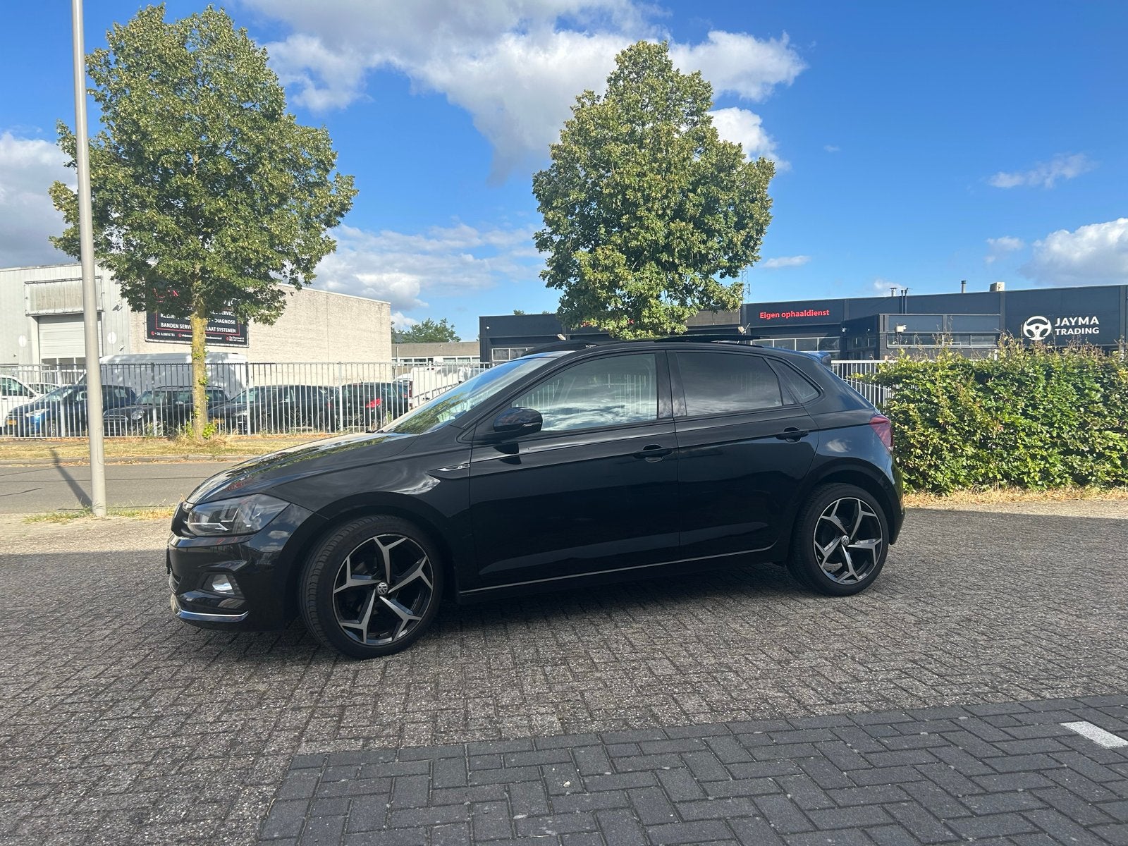 Volkswagen Polo 1.0 TSI 95pk PANO 7-DSG 2019 Zwart, Auto's, Volkswagen, Stof, 95 pk, Particulier, 1080 kg