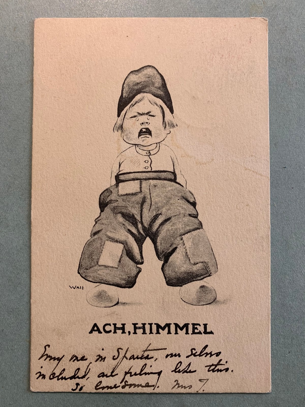 1912 Ach, Himmel, Ophalen of Verzenden, Voor 1920, Gelopen, Kinderen