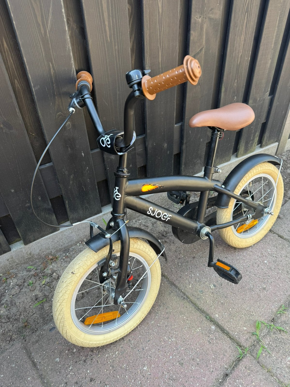 Sjoef cruise kinderfiets 14 inch, voor de leeftijd 3-5 jaar, Ophalen, Zo goed als nieuw