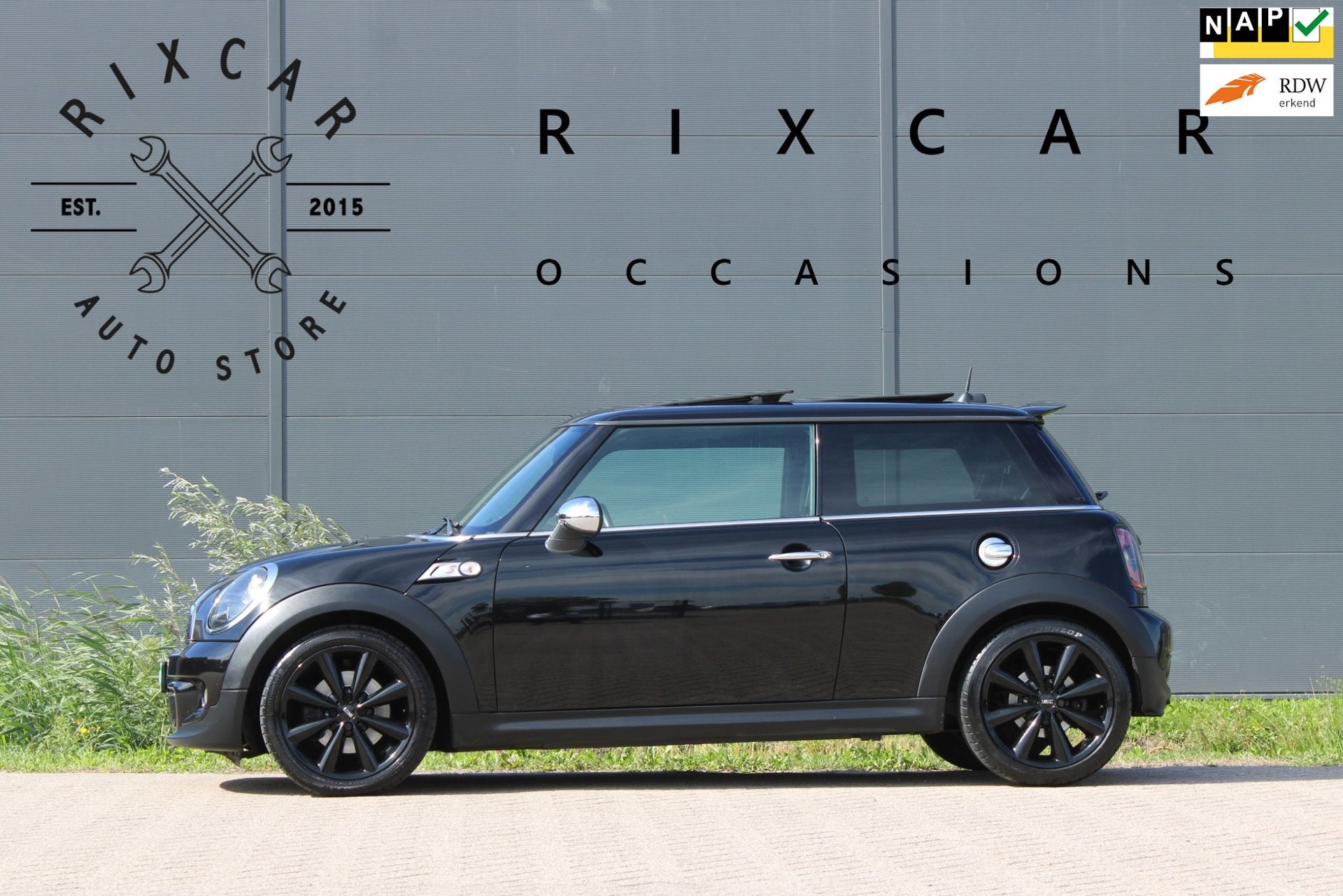 Mini 3-Deurs 1.6 Cooper S Westminster Pano HarmanKardon Lede, Auto's, Voorwielaandrijving, Euro 5, Gebruikt, Zwart