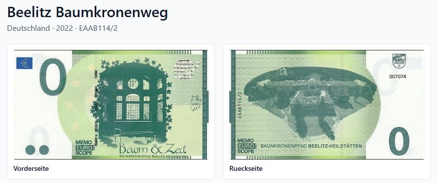 0 euro Biljetten, Ophalen of Verzenden, Duitsland, Los biljet