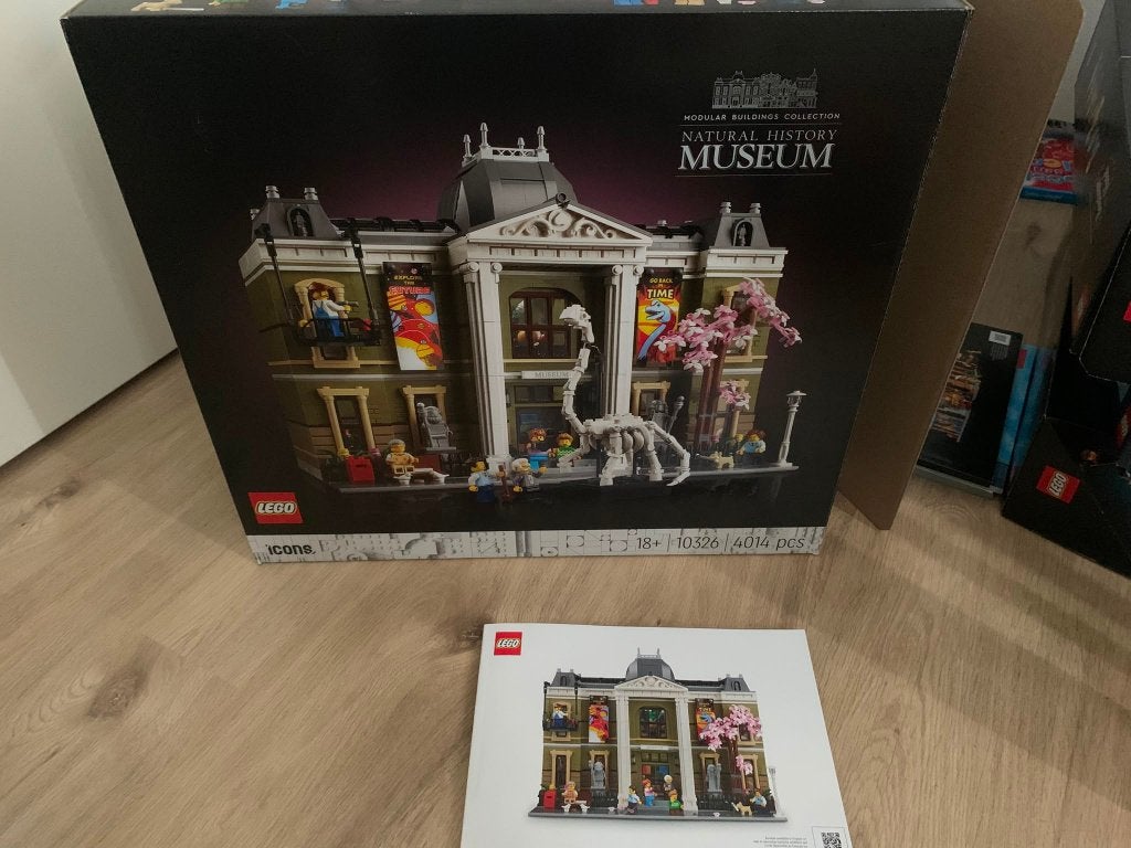 Lege doos - Lego modular 10326: Natural History Museum, Ophalen of Verzenden, Zo goed als nieuw, Icons, Lego