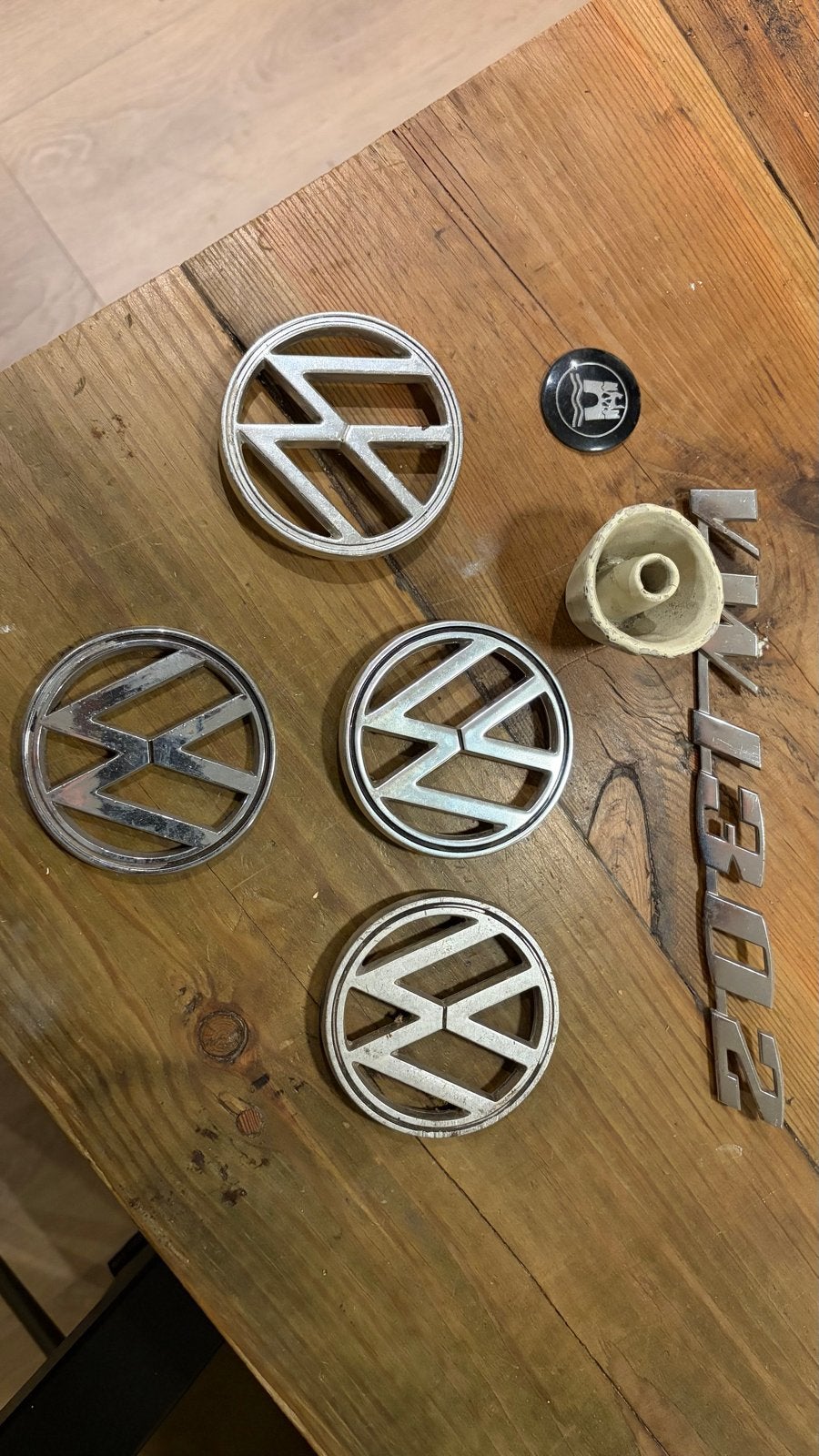 Volkswagen  kever emblemen en onderdelen, Auto-onderdelen, Ophalen of Verzenden, Gebruikt, Volkswagen