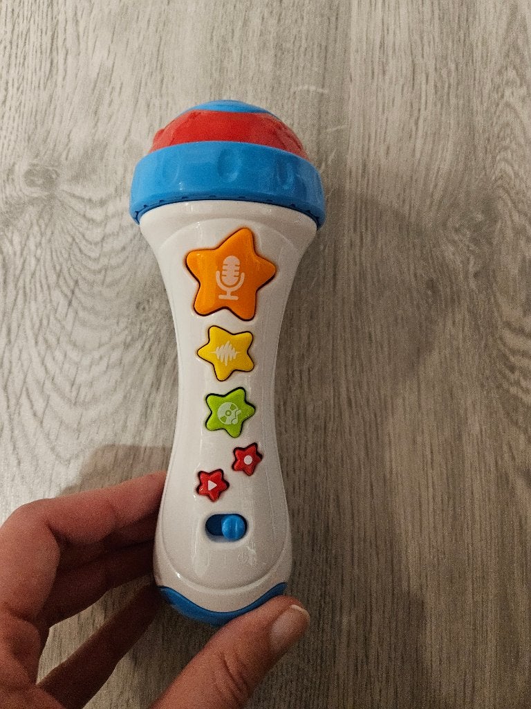 speelgoed microfoon met allerlei geluidjes en muziekjes, Ophalen of Verzenden, Zo goed als nieuw, Ontdekken, Met geluid