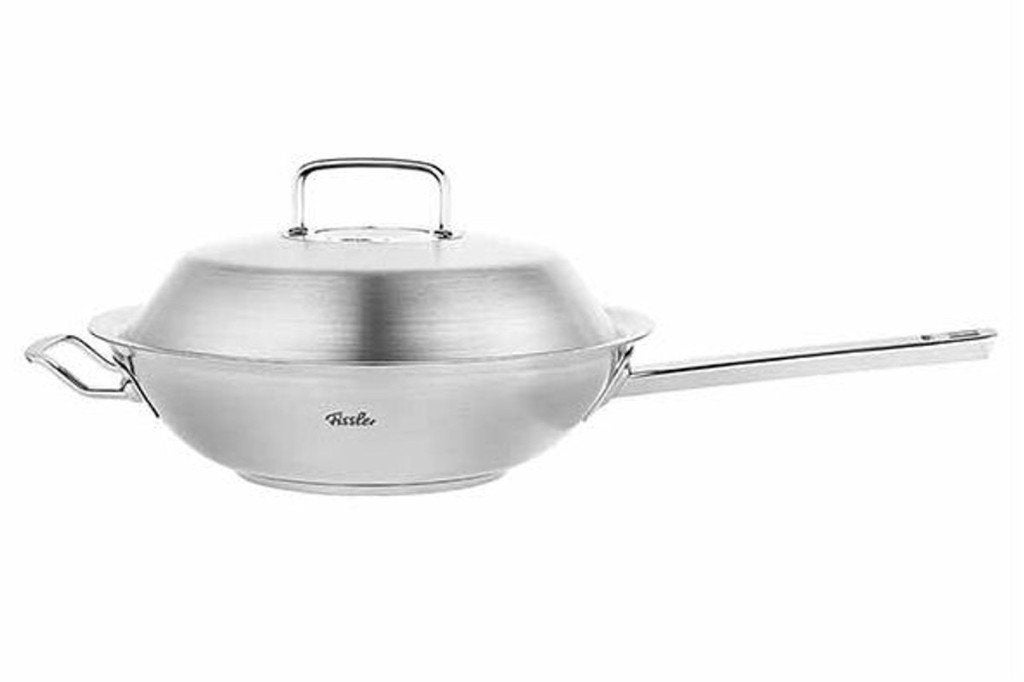 Fissler Original-Profi Collection Wok met RVS Deksel, 30cm, Met handvatten, Nieuw, Ophalen of Verzenden, Fissler