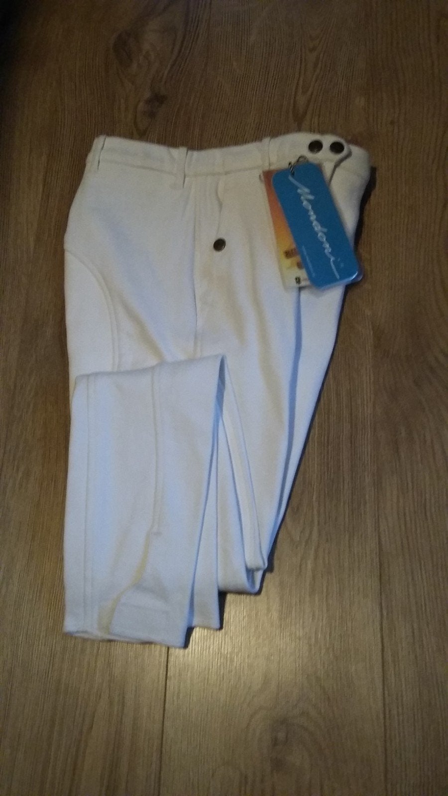 Mondoni Durban rijbroek maat 38 NIEUW, Dieren en Toebehoren, Dames, Dressuur, Nieuw, Wit