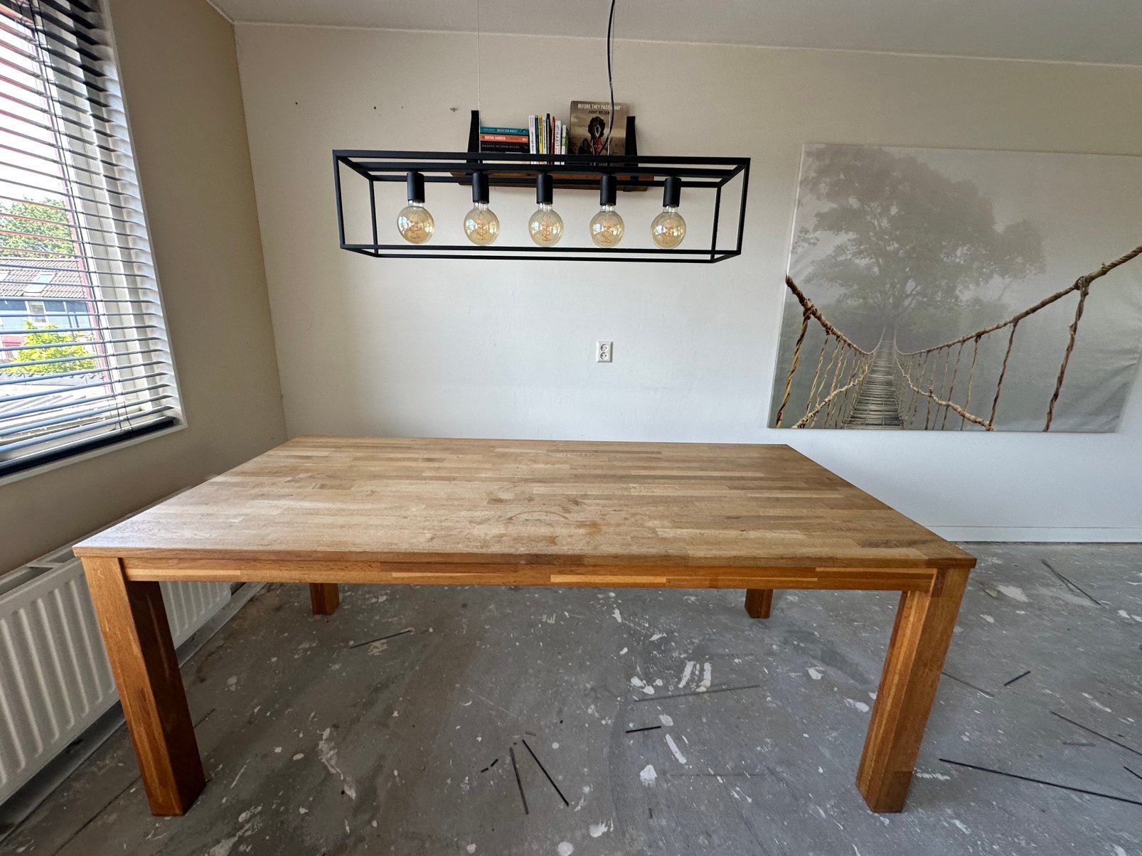Eettafel 6 persoons, Ophalen, Gebruikt, 50 tot 100 cm, Vijf personen of meer