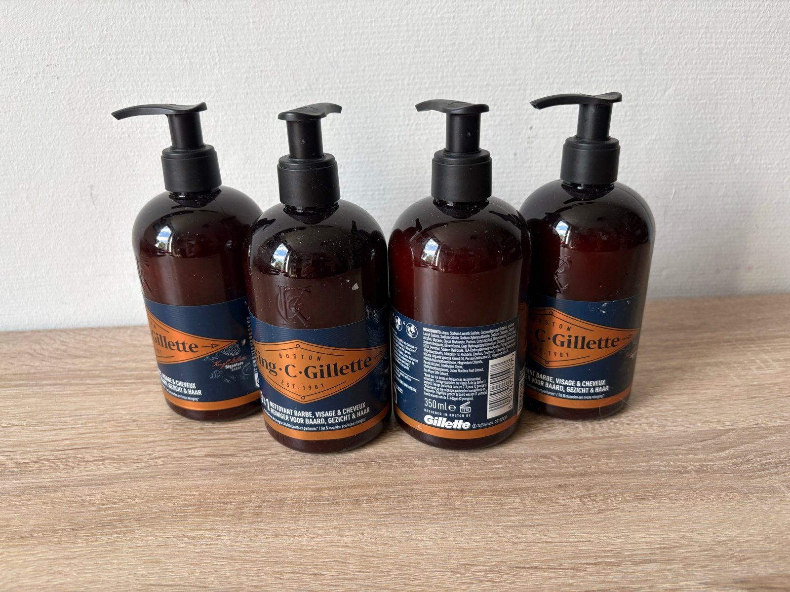 King C. Gillette Baardverzorgingsset - Nieuw en Ongebruikt, Ophalen of Verzenden, Nieuw, Overige typen