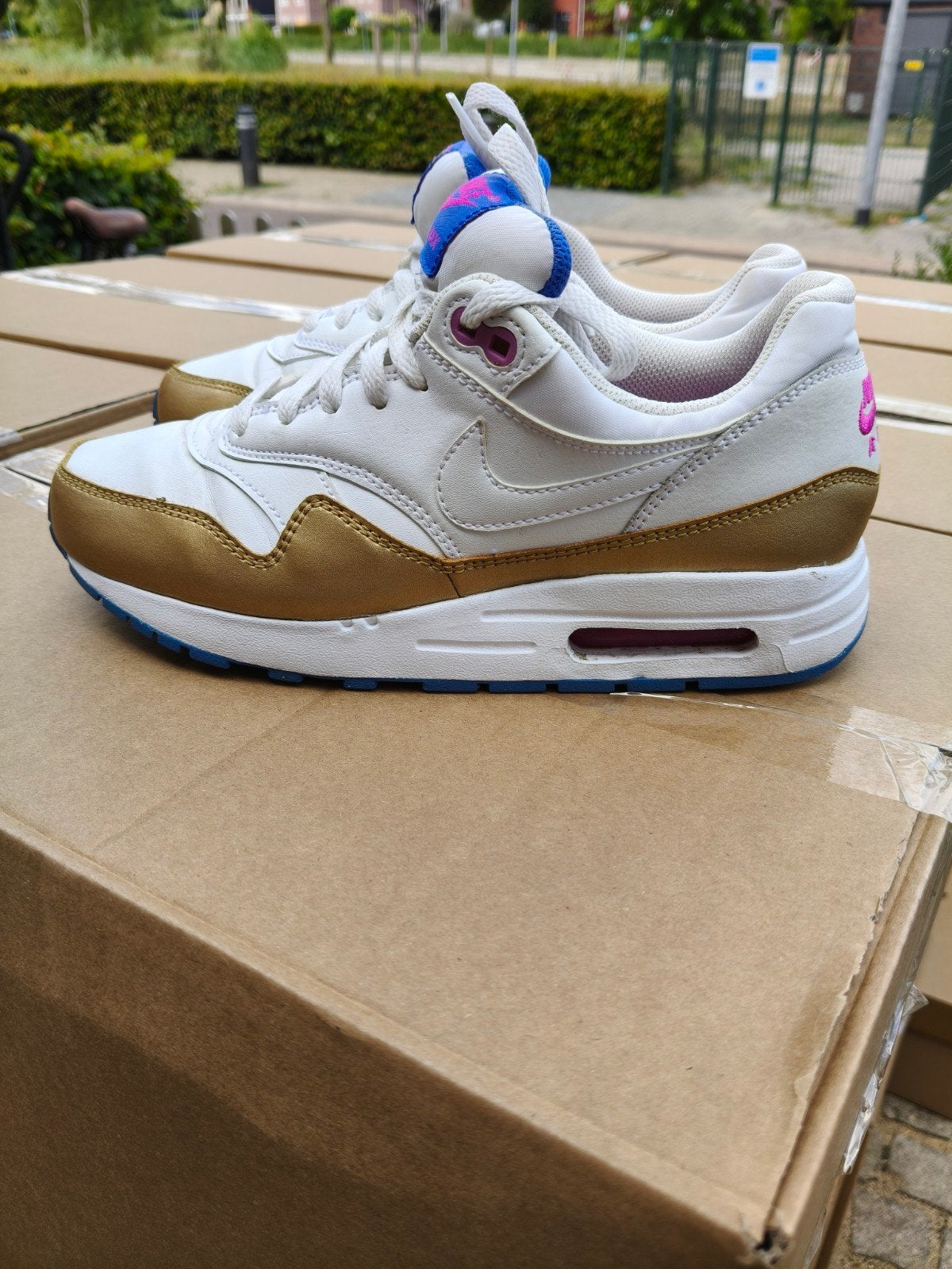 Nike Air Max maat 38,5, Wit, Nike, Ophalen of Verzenden, Sneakers of Gympen