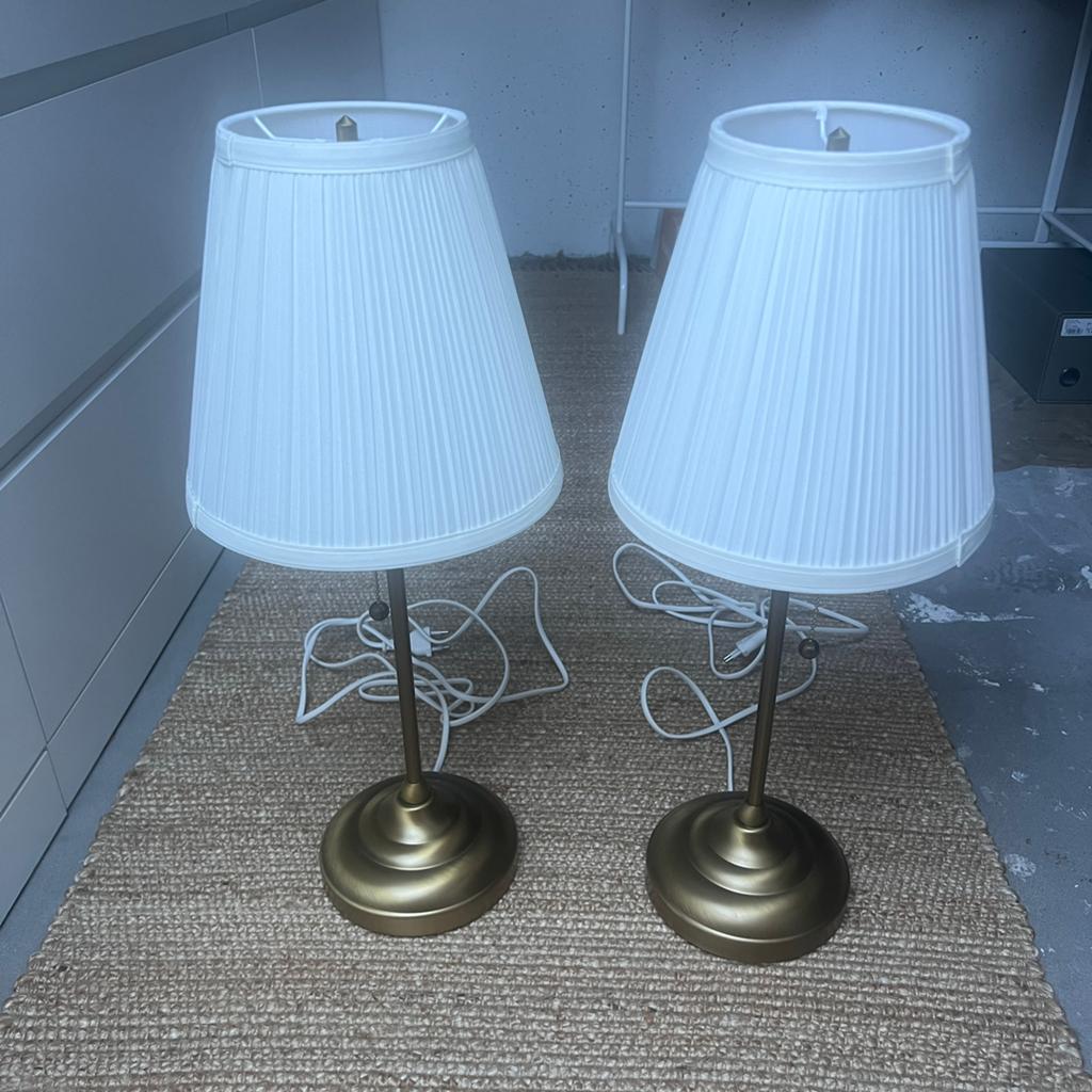 Set van twee IKEA ARSTID tafellamp, Ophalen, Zo goed als nieuw, 50 tot 75 cm