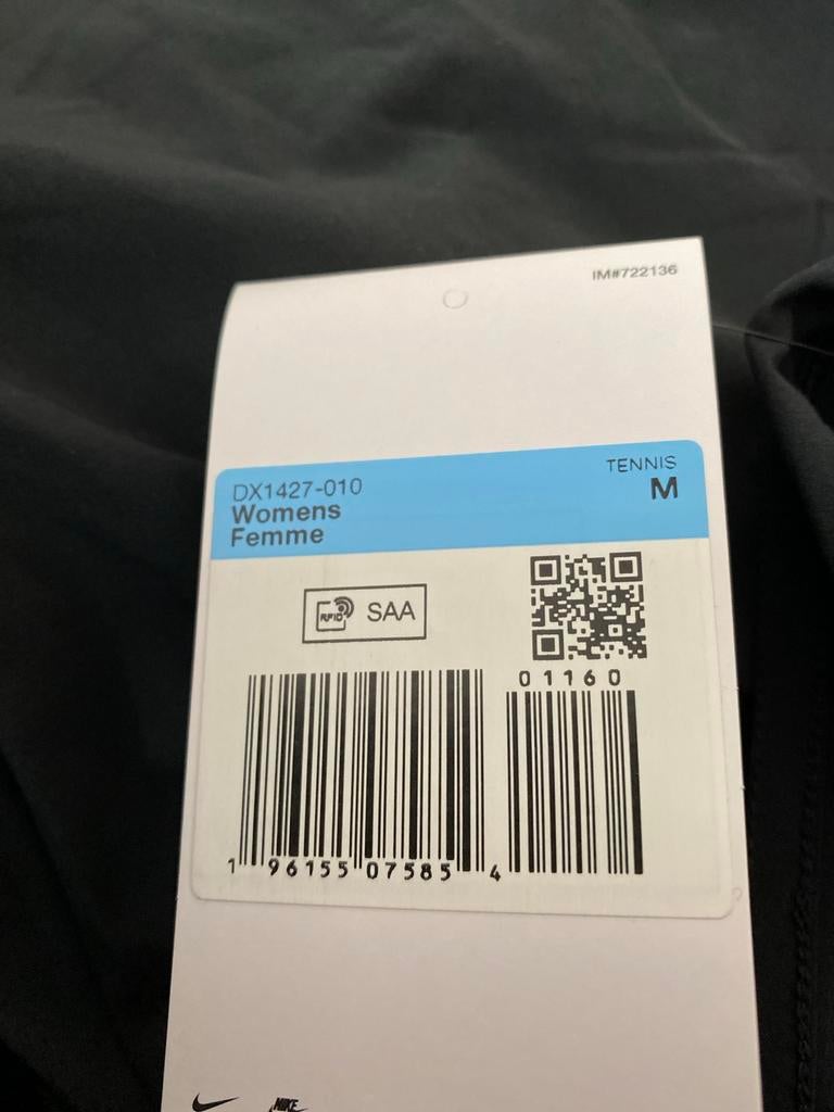 Nieuw Nike Dames Tennis Kleding jurkje zwart Maat M, Nike, L00, Nieuw, Ophalen of Verzenden